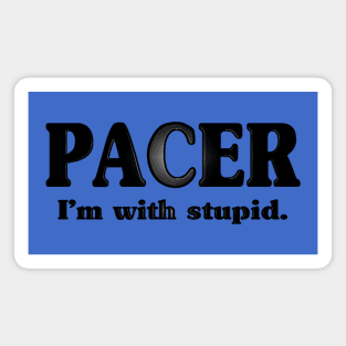 Ultra trail running Pacer shirt (for light colors) Magnet